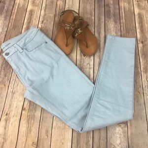 Michael Kors Powder Blue Skinny Jeans